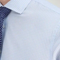 Haggar Smart Wash Mens Classic Fit Easy Care Long Sleeve Dress Shirt