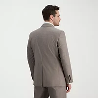 Haggar JMH Mens Classic Fit Striped Suit Jacket