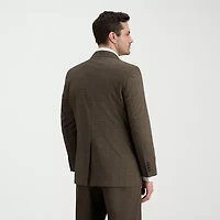 Haggar JMH Mens Classic Fit Plaid Suit Jacket