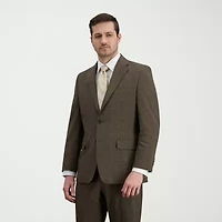 Haggar JMH Mens Classic Fit Plaid Suit Jacket
