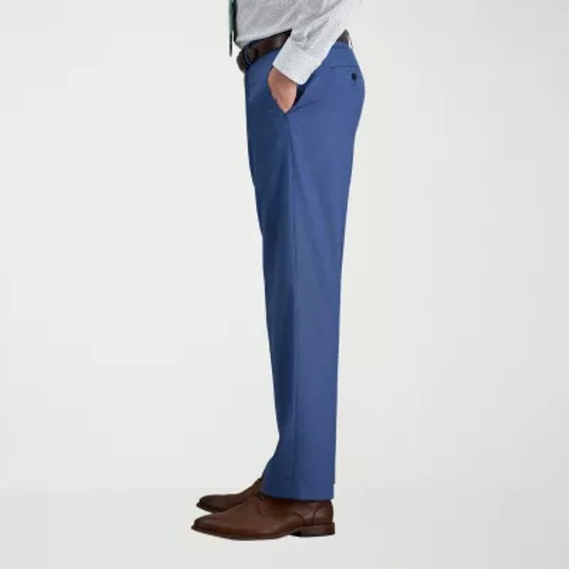 Haggar JMH Premium Stretch Mens Classic Fit Pleated Front Suit Pant