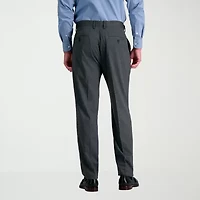 Haggar Mens Regular Fit Dress Flat Front Pant