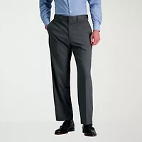 Haggar Mens Regular Fit Dress Flat Front Pant