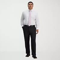 Haggar Big and Tall Mens Classic Fit Wrinkle Free Long Sleeve Dress Shirt