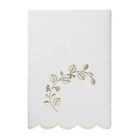 Linum Home Textiles Wild Branch Scallop -pc. Quick Dry Bath Towel Set