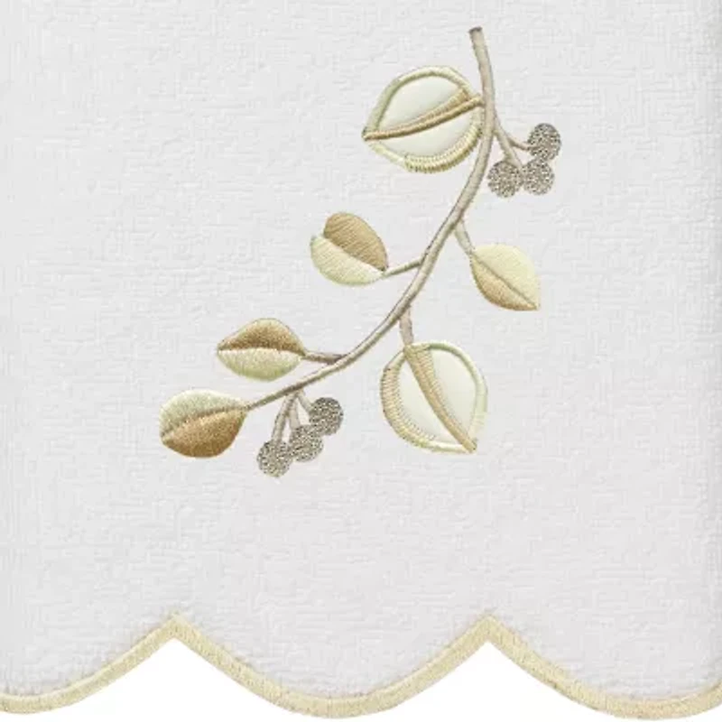 Linum Home Textiles Wild Branch Scallop -pc. Quick Dry Bath Towel Set