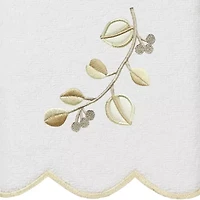 Linum Home Textiles Wild Branch Scallop -pc. Quick Dry Bath Towel Set
