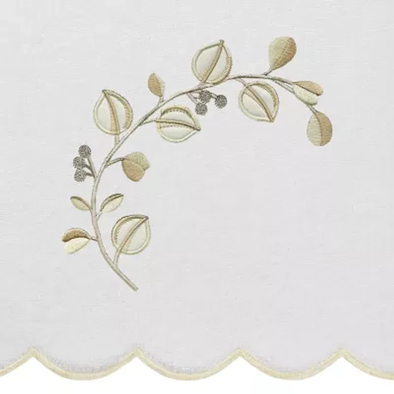 Linum Home Textiles Wild Branch Scallop -pc. Quick Dry Bath Towel Set