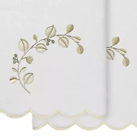 Linum Home Textiles Wild Branch Scallop 2-pc. Quick Dry Bath Towel Set