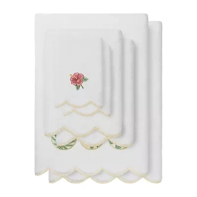 Linum Home Textiles Maui Scallop 6-pc. Quick Dry Bath Towel Set