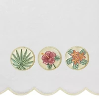 Linum Home Textiles Maui Scallop 6-pc. Quick Dry Bath Towel Set