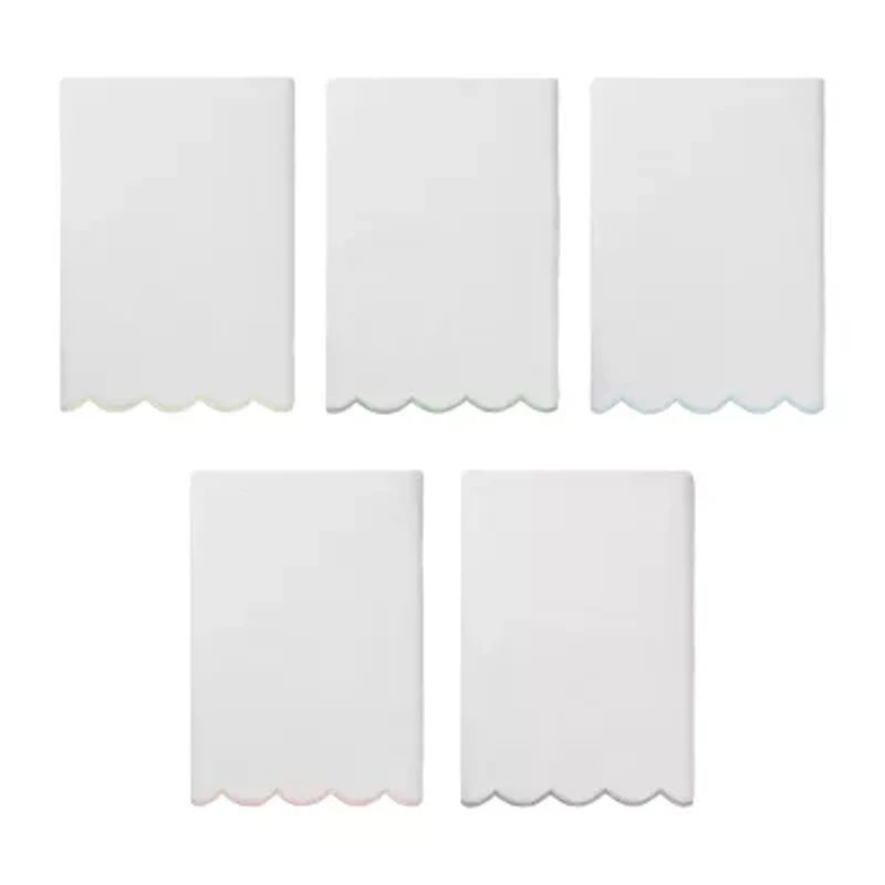 Linum Home Textiles Adornia Scallop Quick Dry Bath Towel Set