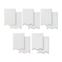 Linum Home Textiles Adornia Scallop 2-pc. Fingertip Towel