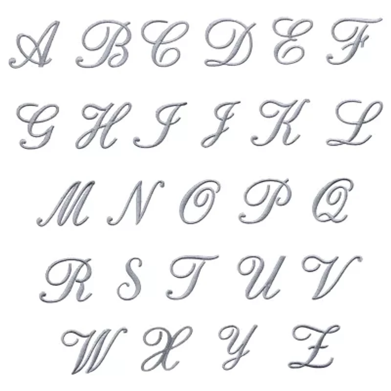 Linum Home Textiles Adornia Scallop Personalized 2-pc. Fingertip Towel