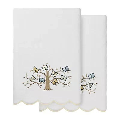 Linum Home Textiles Teresa Scallop -pc. Quick Dry Bath Towel Set
