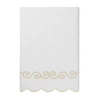 Linum Home Textiles Symmetra Scallop -pc. Quick Dry Bath Towel Set