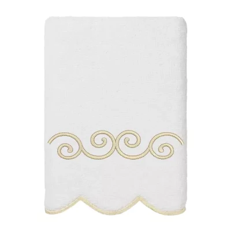 Linum Home Textiles Symmetra Scallop -pc. Quick Dry Bath Towel Set