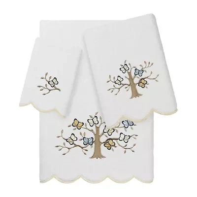 Linum Home Textiles Teresa Scallop 3-pc. Quick Dry Bath Towel Set