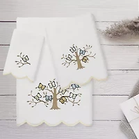 Linum Home Textiles Teresa Scallop 3-pc. Quick Dry Bath Towel Set