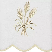 Linum Home Textiles Whitney Scallop 3-pc. Quick Dry Bath Towel Set