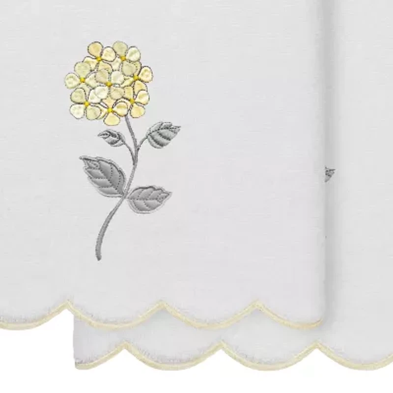 Linum Home Textiles Hydea Scallop 2-pc. Quick Dry Bath Towel Set