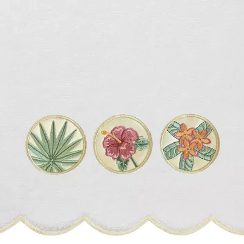 Linum Home Textiles Maui Scallop 3-pc. Quick Dry Bath Towel Set