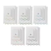 Linum Home Textiles Hydea Scallop 6-pc. Quick Dry Bath Towel Set