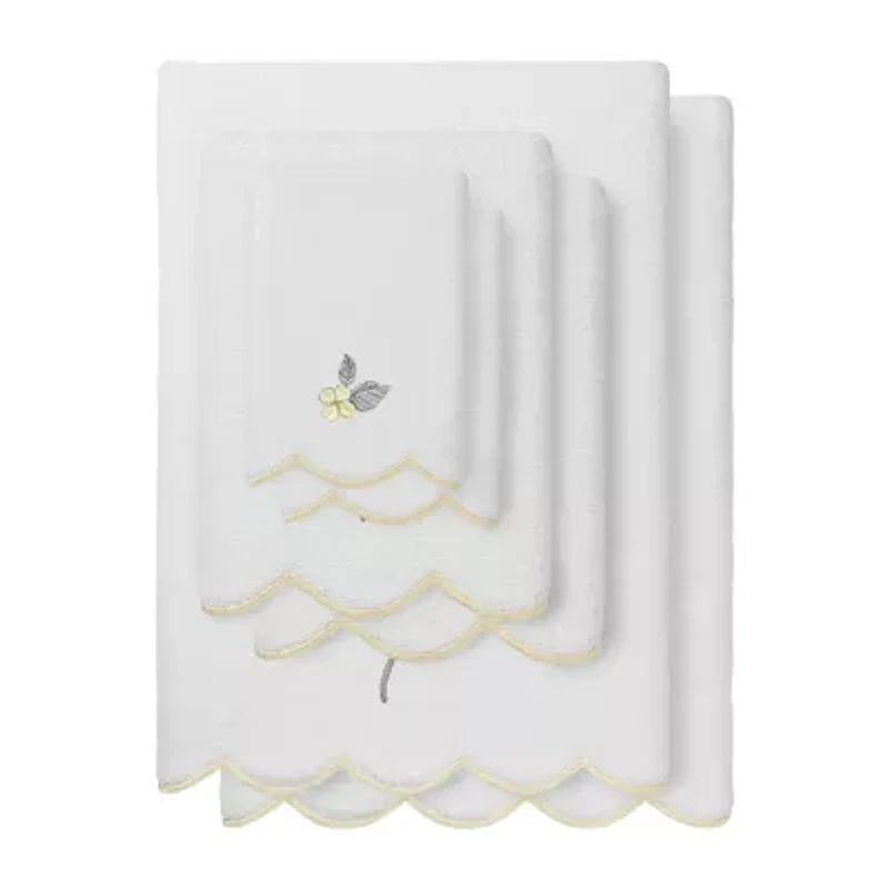 Linum Home Textiles Hydea Scallop 6-pc. Quick Dry Bath Towel Set