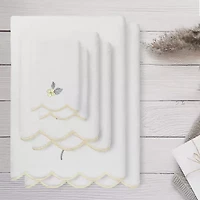 Linum Home Textiles Hydea Scallop 6-pc. Quick Dry Bath Towel Set