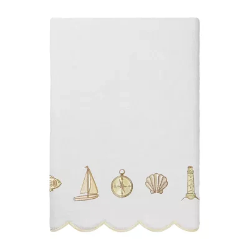Linum Home Textiles Sea Joy Scallop -pc. Quick Dry Bath Towel Set