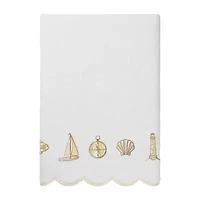 Linum Home Textiles Sea Joy Scallop -pc. Quick Dry Bath Towel Set