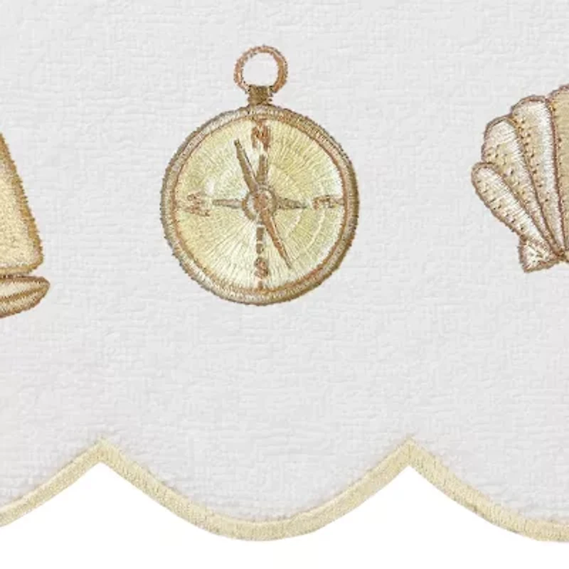 Linum Home Textiles Sea Joy Scallop -pc. Quick Dry Bath Towel Set