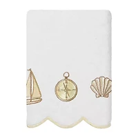 Linum Home Textiles Sea Joy Scallop -pc. Quick Dry Bath Towel Set