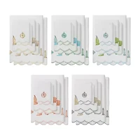 Linum Home Textiles Sea Joy Scallop 6-pc. Quick Dry Bath Towel Set
