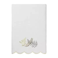 Linum Home Textiles Fern Toss Scallop 6-pc. Quick Dry Bath Towel Set