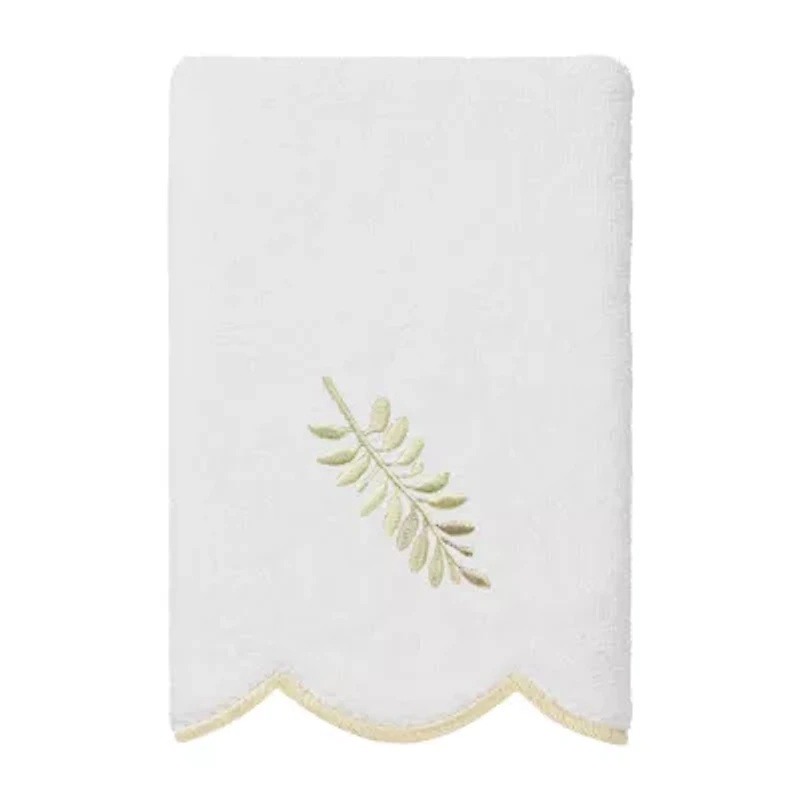 Linum Home Textiles Fern Toss Scallop 6-pc. Quick Dry Bath Towel Set