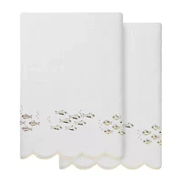 Linum Home Textiles Fish School Scallop 2-pc. Quick Dry Bath Towel Set
