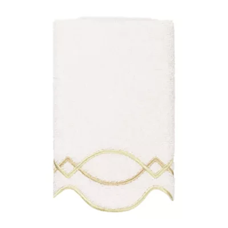 Linum Home Textiles Diamond Chain Scallop 3-pc. Quick Dry Bath Towel Set