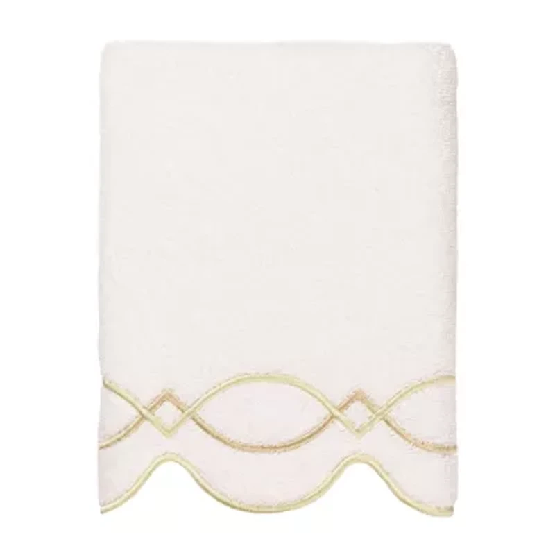 Linum Home Textiles Diamond Chain Scallop 3-pc. Quick Dry Bath Towel Set