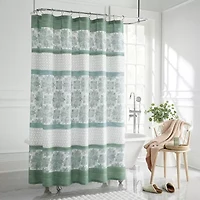 Broadhaven Medallion Shower Curtain