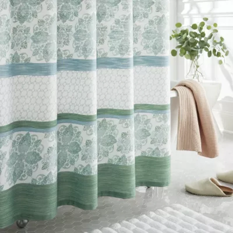 Broadhaven Medallion Shower Curtain