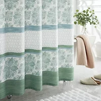 Broadhaven Medallion Shower Curtain