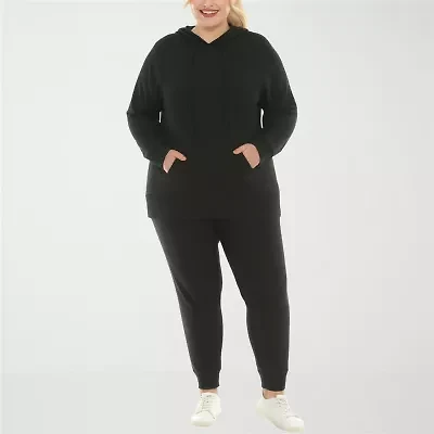 White Mark 2-pc. Pant Set-Plus