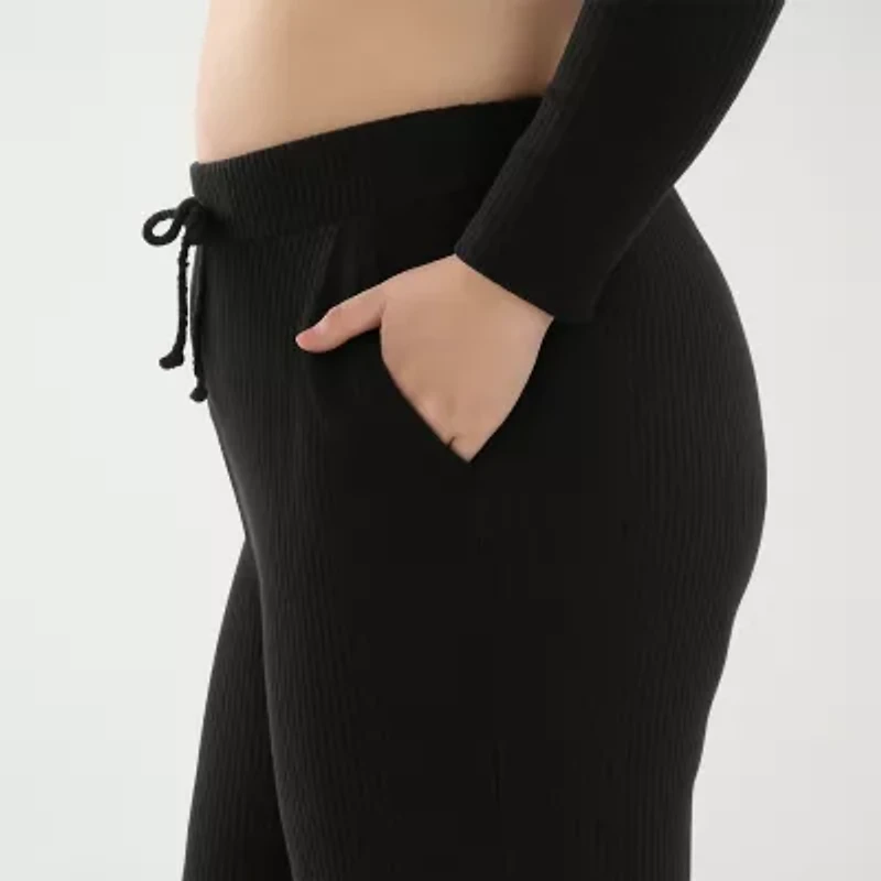 White Mark 2-pc. Pant Set-Plus