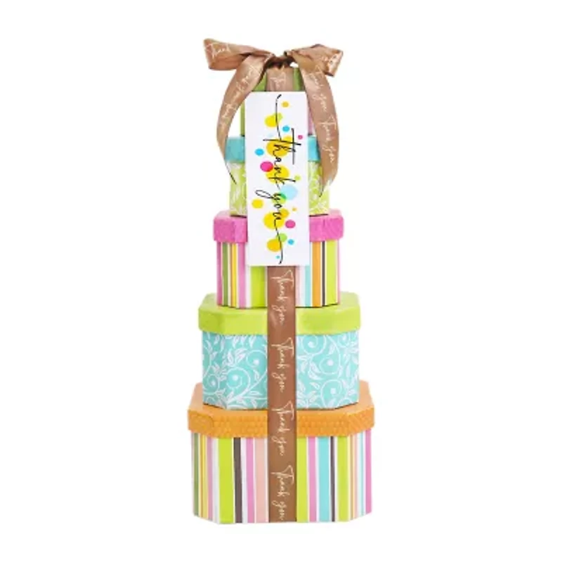 Alder Creek Thank You Treats Tower Gift Set