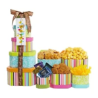 Alder Creek Thank You Treats Tower Gift Set