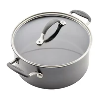 Circulon A1 Series with Scratch Defense Nonstick Induction Dutch Oven with Lid, 5-Quart Graphite