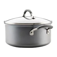 Circulon A1 Series with Scratch Defense Nonstick Induction Dutch Oven with Lid, 5-Quart Graphite