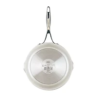 Circulon 9.5-Inch (3.2-Qt) Infinity Pan with Scratch Defense Nonstick Lid and Tool Holder, Platinum