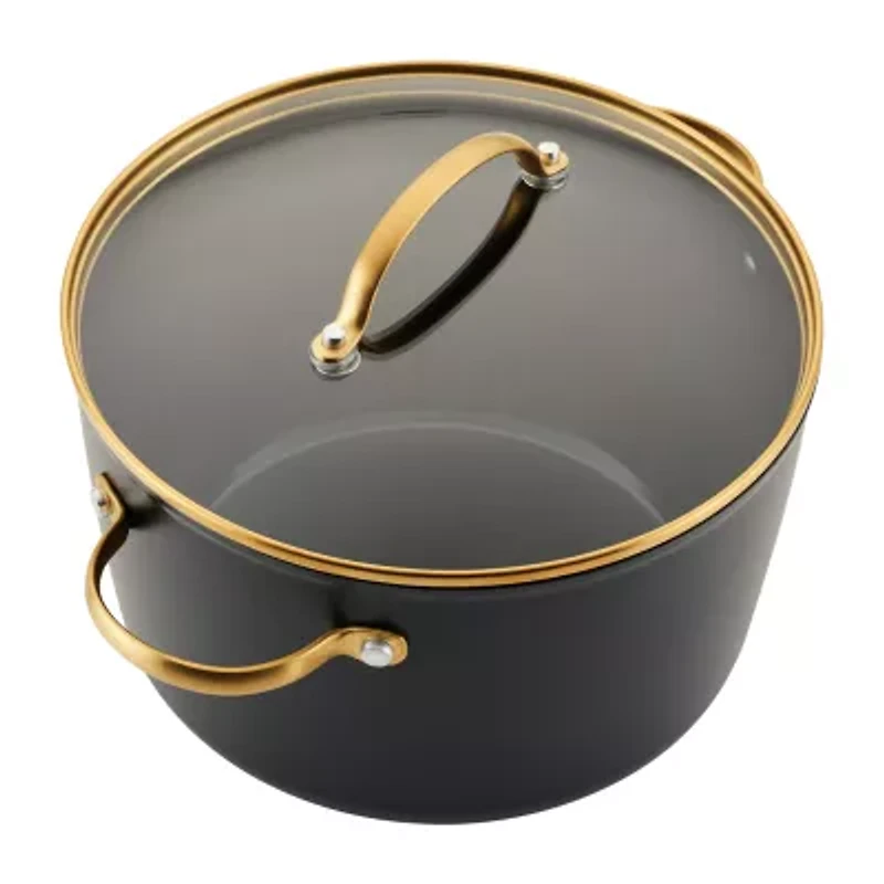 Farberware Forged Induction Ceramic Nonstick Cookware Set 9-Pc, Black